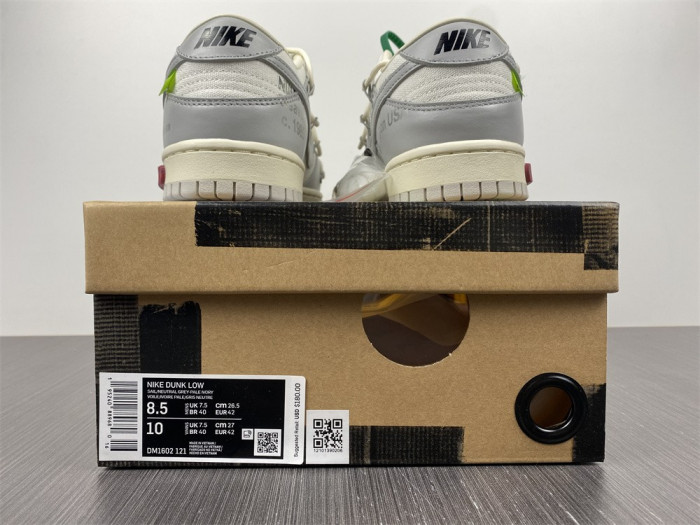Nike Dunk Low OFW Lot 25 DM1602-121