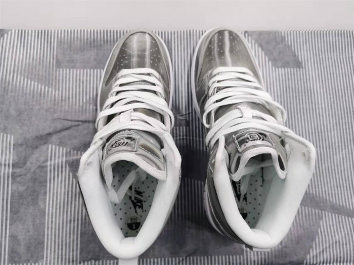 Nike Dunk High CLOT Metallic Silver DH4444-900