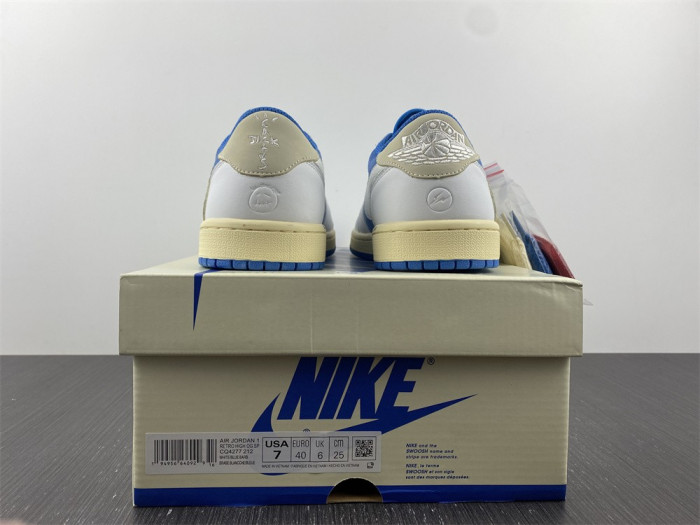 FRAGMENT DESIGN X TRAVIS SCOTT X NIKE AIR JORDAN 1 LOW CQ4277-212