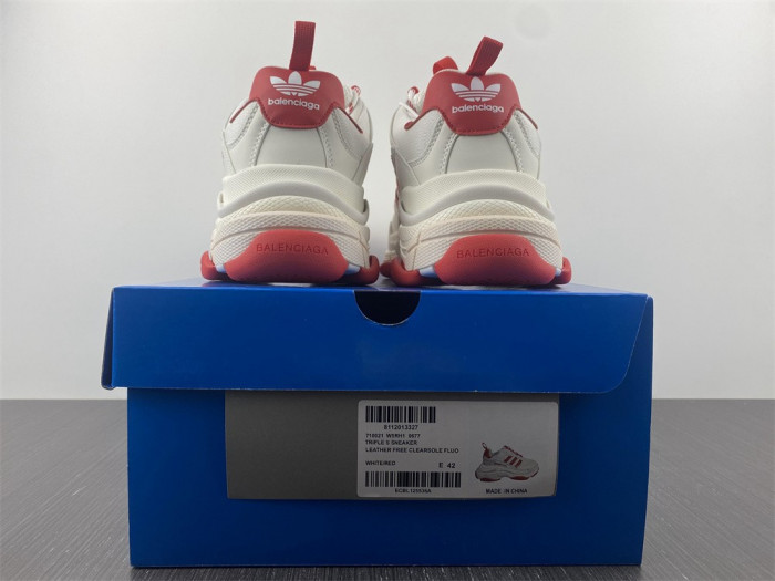 BLCG Sneaker Triple.s.Gomma white red 710021 W5RH1 0677