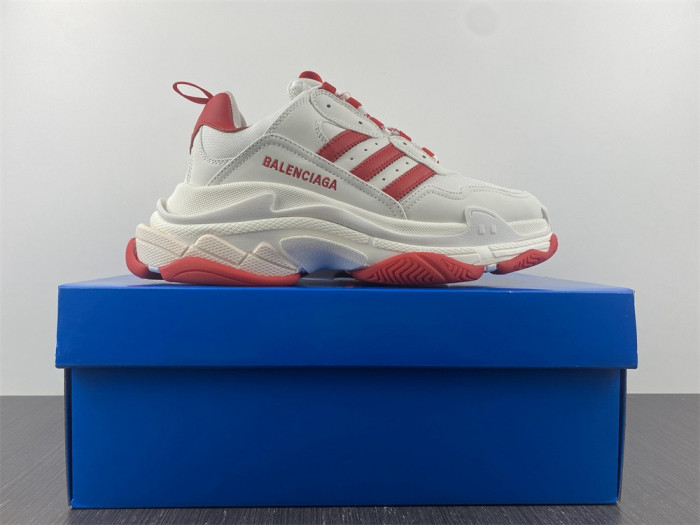 BLCG Sneaker Triple.s.Gomma white red 710021 W5RH1 0677