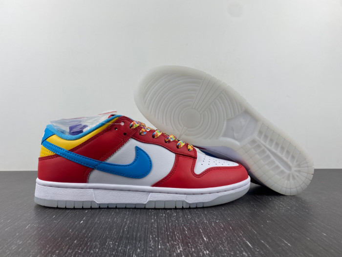 Nike Dunk Low QS LeBron James Fruity Pebbles DH8009-600