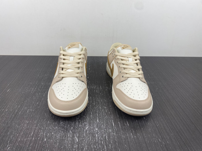Nike Dunk Low Phantom Metallic Gold (Women