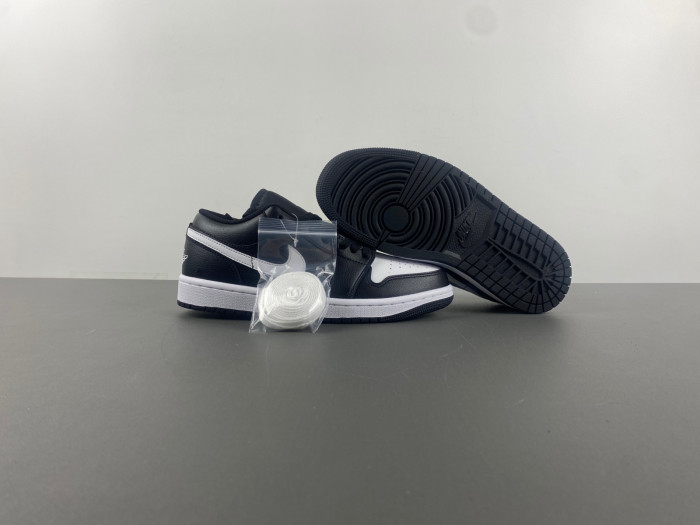 Air Jordan 1 Low Black White Grey 553558-043