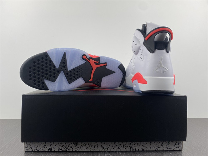 Air Jordan 6 Retro Infrared White (2014) 384664-123