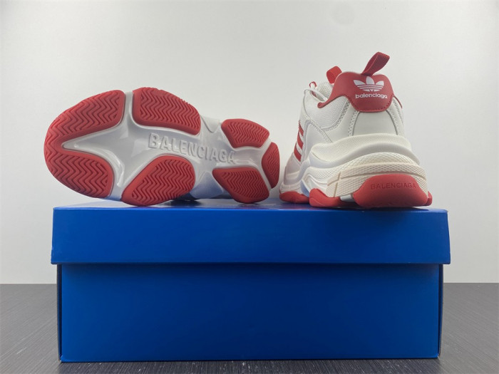 BLCG Sneaker Triple.s.Gomma white red 710021 W5RH1 0677