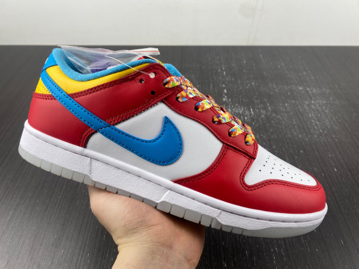 Nike Dunk Low QS LeBron James Fruity Pebbles DH8009-600