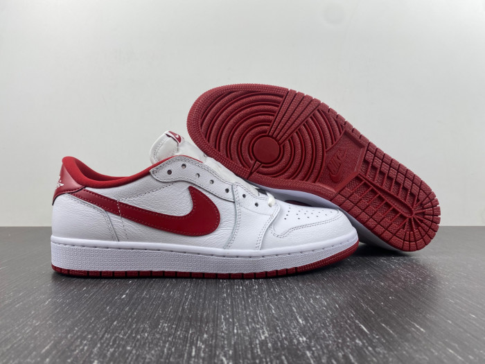 Air Jordan 1 Retro Low White Varsity Red 705329-101