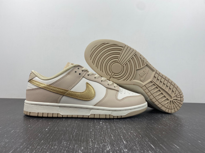 Nike Dunk Low Phantom Metallic Gold (Women
