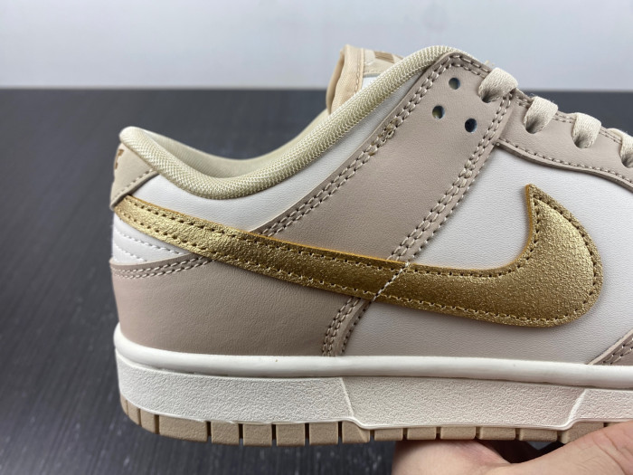 Nike Dunk Low Phantom Metallic Gold (Women