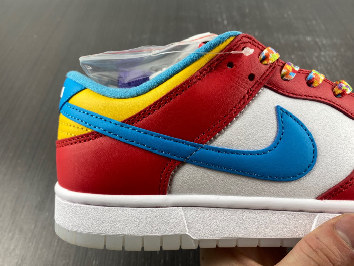 Nike Dunk Low QS LeBron James Fruity Pebbles DH8009-600