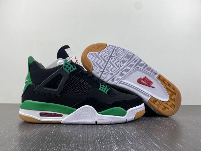 Nike SB x Air Jordan 4 Black and Green DR5415-030