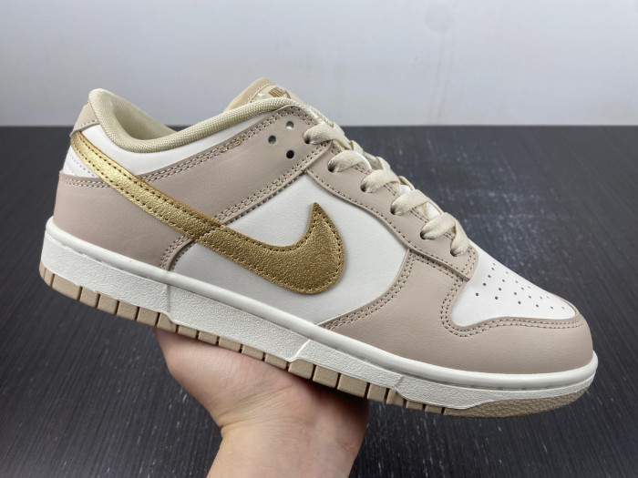 Nike Dunk Low Phantom Metallic Gold (Women