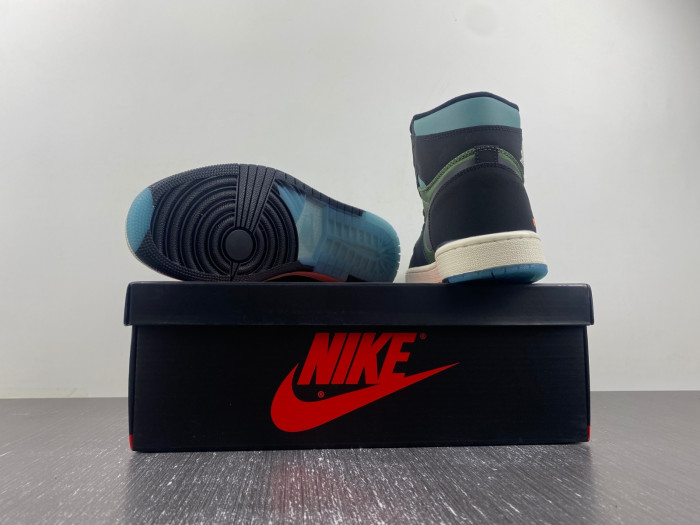 Air Jordan 1 High Element GORE-TEX Returns With Hits Of Black And Olive Green DB2889-003