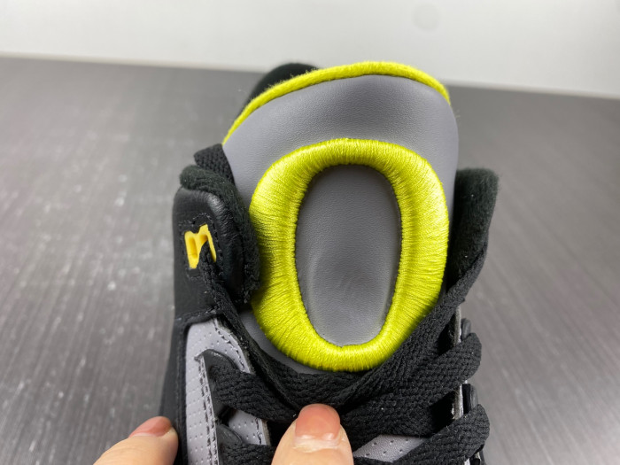 Air Jordan 3 Retro Oregon Ducks Pit Crew Black H011-MNJDLS-5