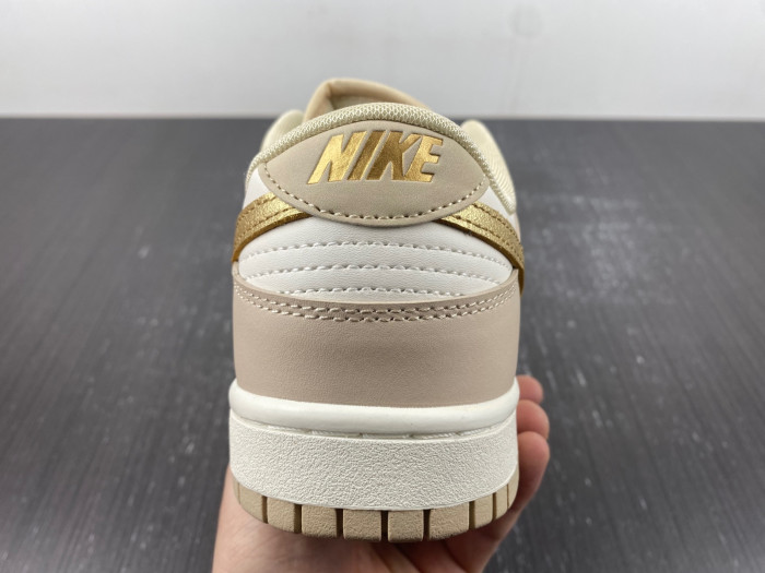 Nike Dunk Low Phantom Metallic Gold (Women