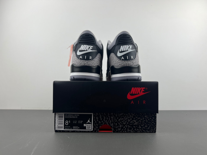 Air Jordan 3 Retro Black Cement Reimagined DN3707-010