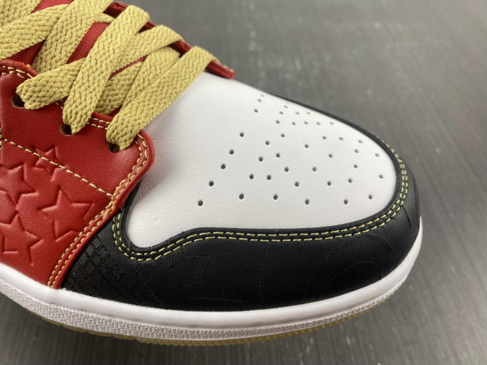Air Jordan 1 Mid XQ White Black Sport Red DV0576-176