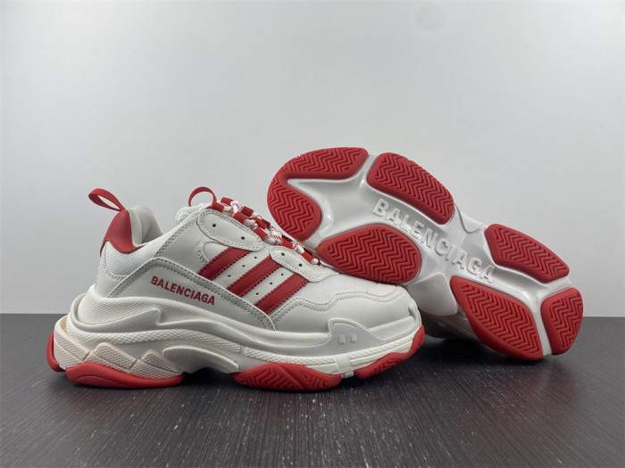 BLCG Sneaker Triple.s.Gomma white red 710021 W5RH1 0677