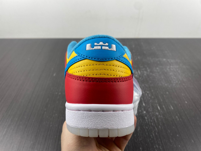 Nike Dunk Low QS LeBron James Fruity Pebbles DH8009-600