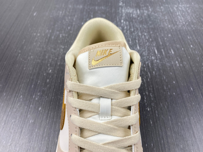 Nike Dunk Low Phantom Metallic Gold (Women