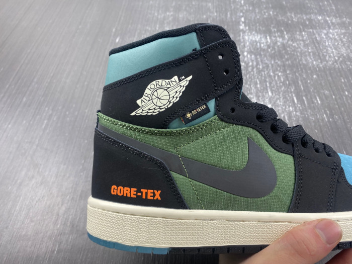 Air Jordan 1 High Element GORE-TEX Returns With Hits Of Black And Olive Green DB2889-003