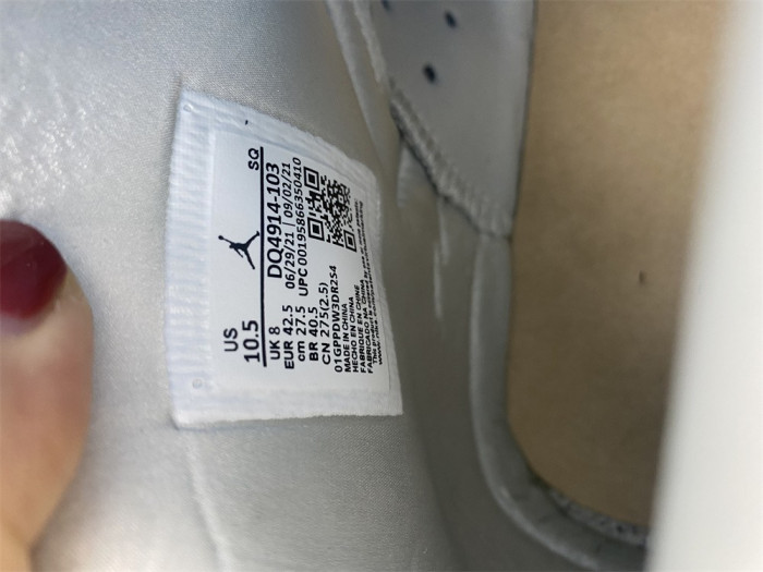 2022 women’s nike air jordan 6 “T*f*ny” dq4914-103