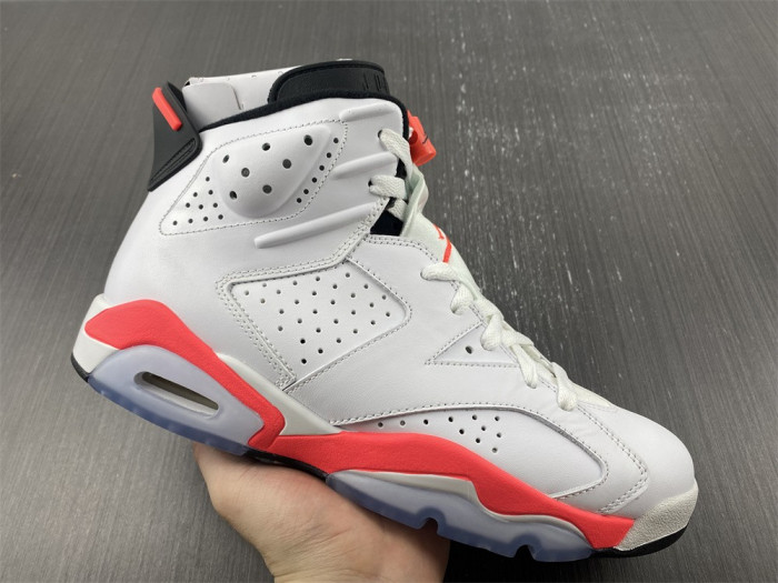 Air Jordan 6 Retro Infrared White (2014) 384664-123