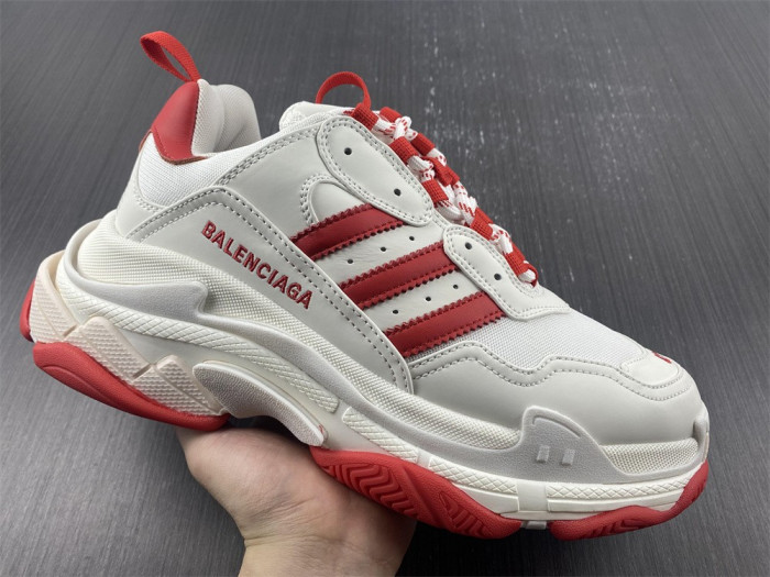 BLCG Sneaker Triple.s.Gomma white red 710021 W5RH1 0677