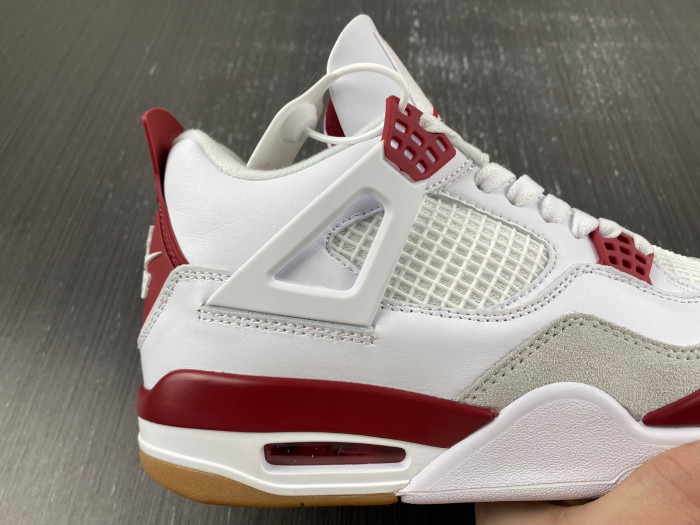Nike SB x Air Jordan 4 Red and Gray DR5415-160
