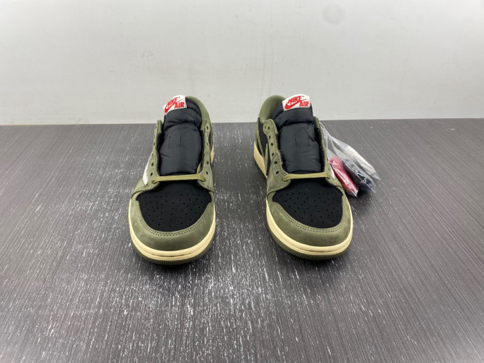 TRAVIS SCOTT X AIR JORDAN 1 LOW OG “BLACK OLIVE”DM7866-002