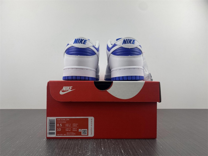 Nike Dunk Low Racer Blue White DD1391-401