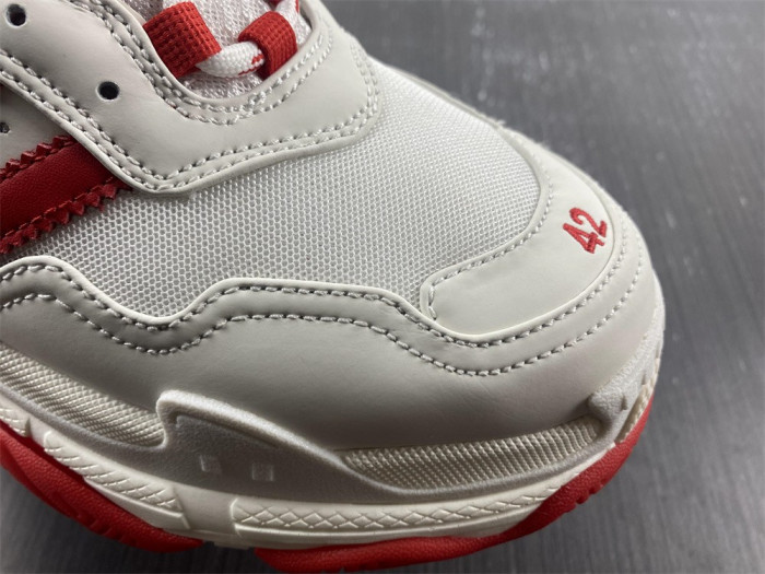 BLCG Sneaker Triple.s.Gomma white red 710021 W5RH1 0677
