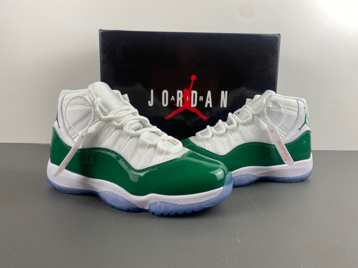 Air Jordan 11 Retro White And Green CT8012-113