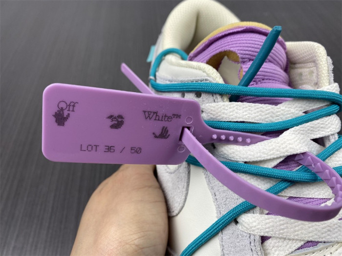 Nike Dunk Low OFW Lot 36 DJ0950-107