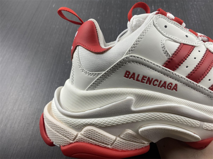 BLCG Sneaker Triple.s.Gomma white red 710021 W5RH1 0677