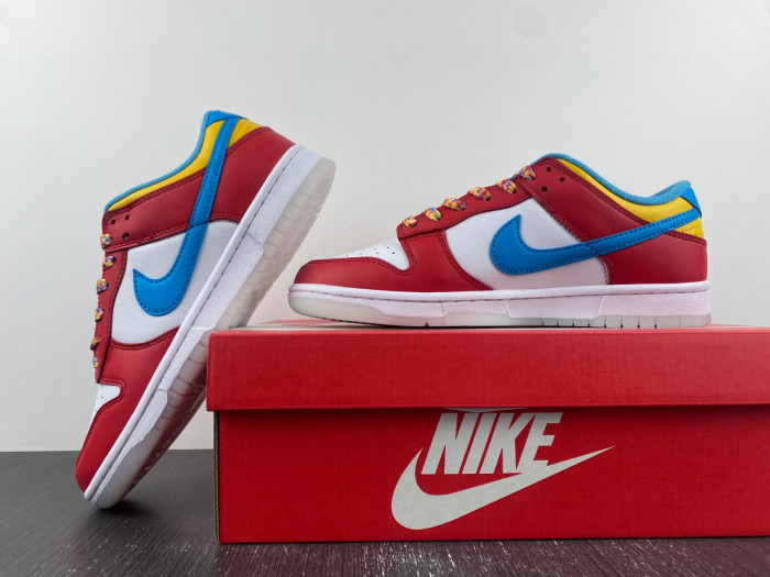 Nike Dunk Low QS LeBron James Fruity Pebbles DH8009-600