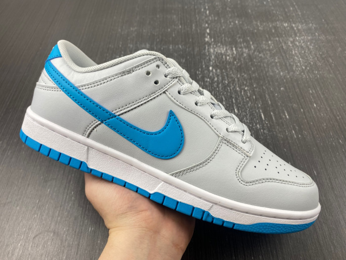 Nike Dunk Low Retro Pure Platinum Blue Lightning DV0831-001