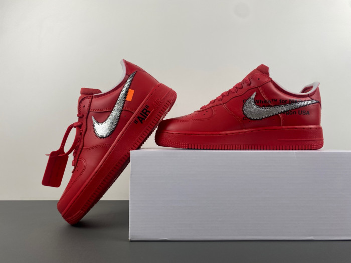 Nike Air Force 1 Low OFW Red AO4297-600