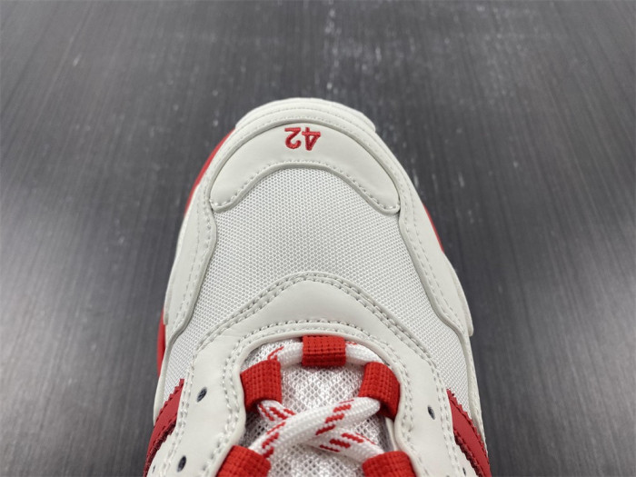 BLCG Sneaker Triple.s.Gomma white red 710021 W5RH1 0677