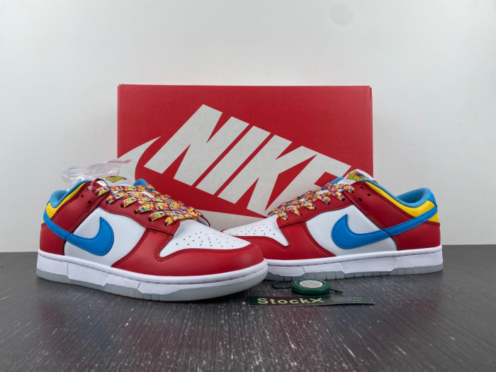 Nike Dunk Low QS LeBron James Fruity Pebbles DH8009-600