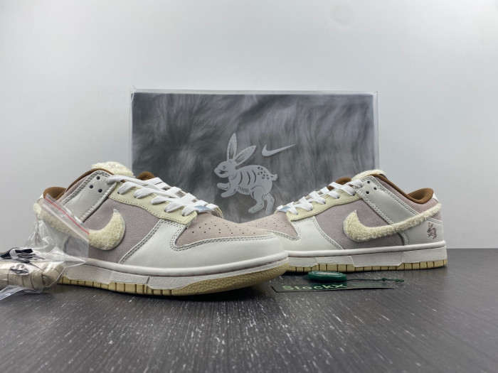 Nike Dunk Low Retro PRM Year of the Rabbit Fossil Stone (2023) FD4203-211