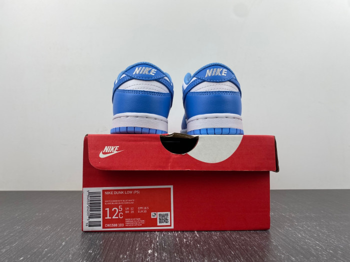 KIDS Nike Dunk Low UNC (2021) (PS) CW1588-103