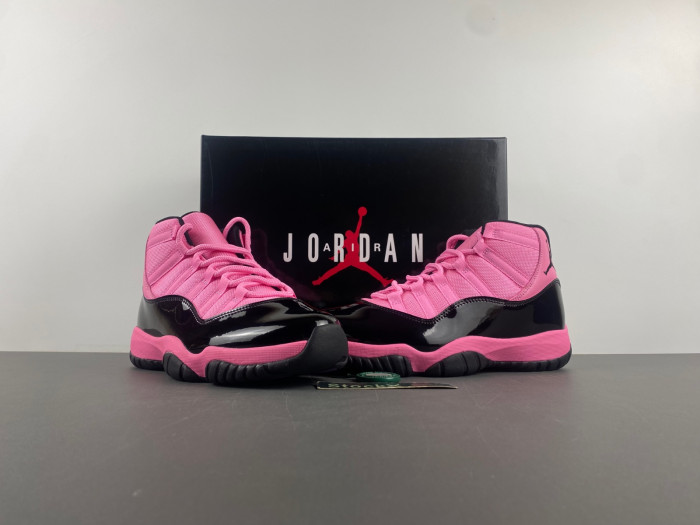 Air Jordan 11 pink and black CT8012-401