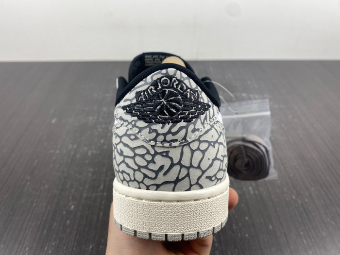 Air Jordan 1 Retro Low OG Black Cement CZ0790-001