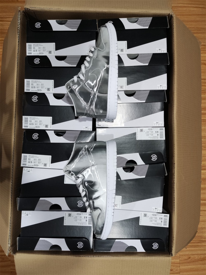 Nike Dunk High CLOT Metallic Silver DH4444-900