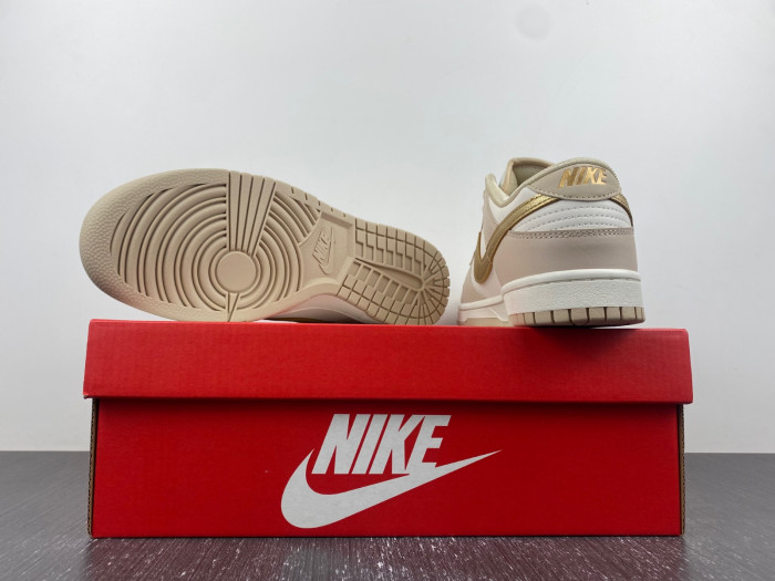Nike Dunk Low Phantom Metallic Gold (Women