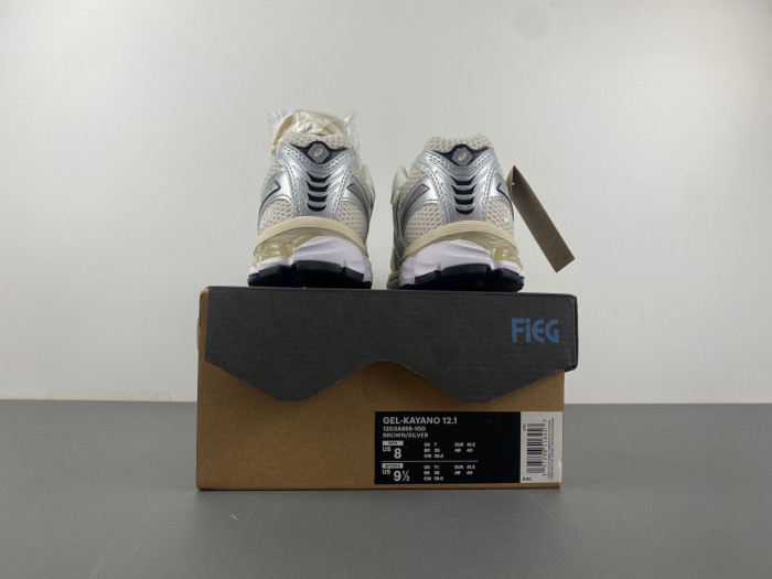 As*ic*s gel-kayano 12.1 ronnie fieg cream pure aqua 1203a555-100