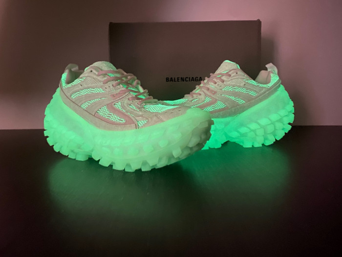 BLCG DEFENDER RUBBER PLATFORM SNEAKERS REFLECTIVE 685611 W1RA3 1292