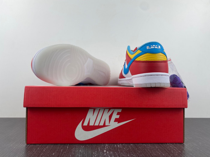 Nike Dunk Low QS LeBron James Fruity Pebbles DH8009-600